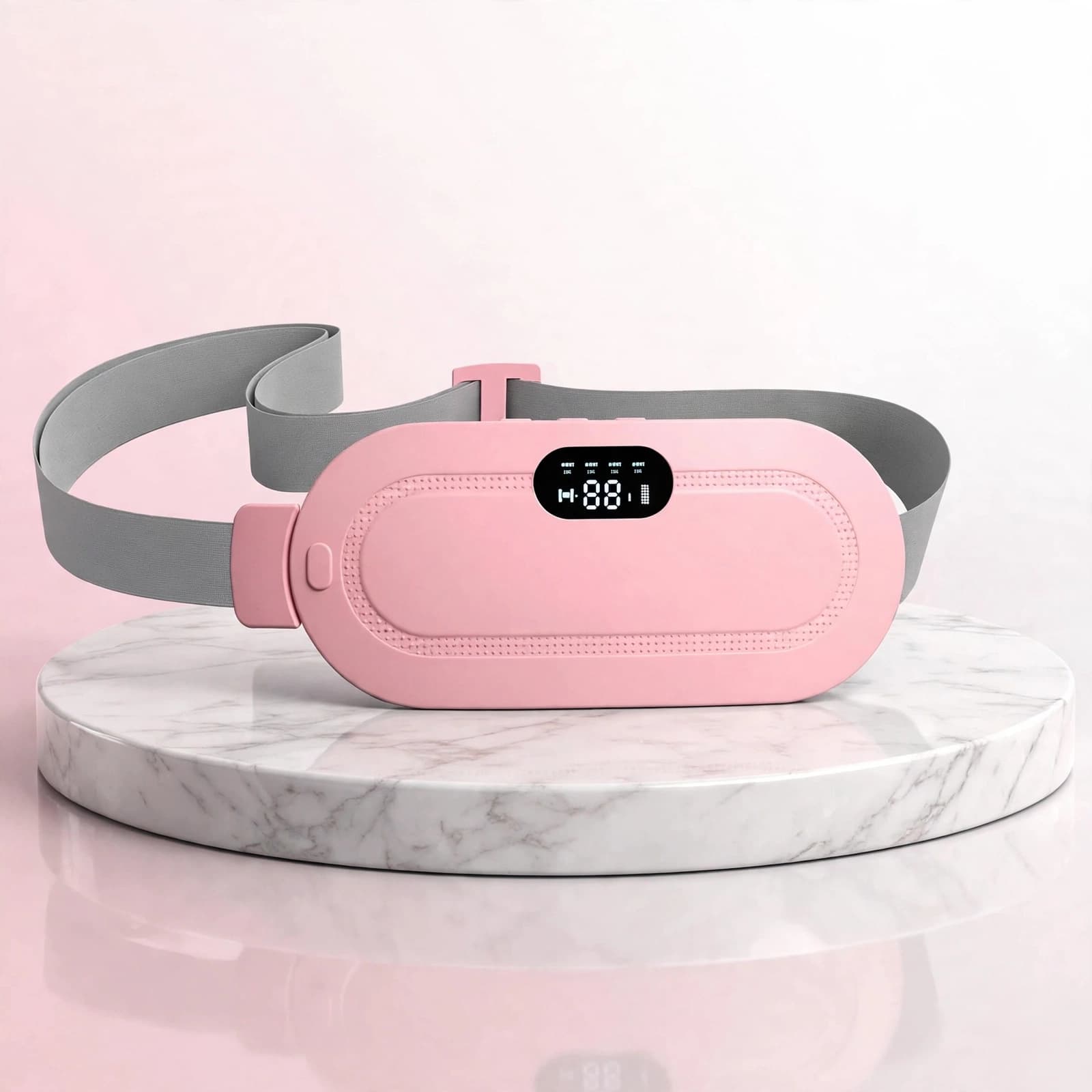 Coussin chauffant Portable menstruel pour soulagement de la douleur femme حزام هزاز ساخن لتسكين آلام الدورة الشهرية